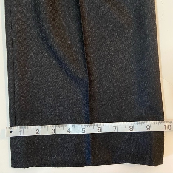 AKRIS Punto Wool Dress Pants Size 10 Black - Picture 8 of 10